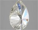 Natural Diamond 2.01 Carats, Pear with  Cut, J Color, VS2 Clarity and Certified by IGI