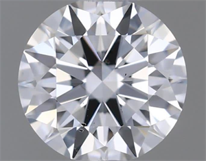 Picture of Natural Diamond 0.40 Carats, Round with Excellent Cut, E Color, SI1 Clarity and Certified by GIA