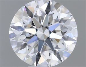 Picture of Natural Diamond 0.40 Carats, Round with Excellent Cut, G Color, VVS1 Clarity and Certified by GIA