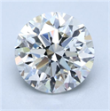 Natural Diamond 2.00 Carats, Round with Very Good Cut, I Color, IF Clarity and Certified by GIA