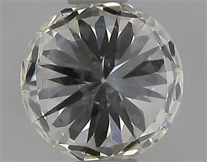 Picture of Natural Diamond 0.52 Carats, Round with Excellent Cut, I Color, SI1 Clarity and Certified by GIA