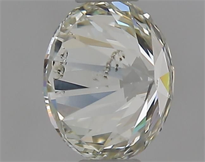 Picture of Natural Diamond 0.50 Carats, Round with Very Good Cut, J Color, SI2 Clarity and Certified by GIA