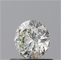 Natural Diamond 0.51 Carats, Round with Very Good Cut, K Color, VS1 Clarity and Certified by IGI