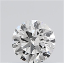 Natural Diamond 0.50 Carats, Round with Excellent Cut, G Color, I1 Clarity and Certified by GIA