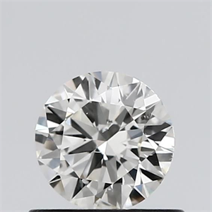 Picture of Natural Diamond 0.55 Carats, Round with Excellent Cut, J Color, SI1 Clarity and Certified by GIA