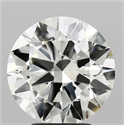 Natural Diamond 3.50 Carats, Round with Excellent Cut, K Color, VVS1 Clarity and Certified by GIA