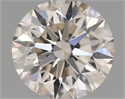 Natural Diamond 0.50 Carats, Round with Excellent Cut, I Color, VVS1 Clarity and Certified by IGI