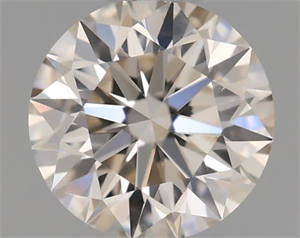 Picture of Natural Diamond 0.50 Carats, Round with Excellent Cut, I Color, VVS1 Clarity and Certified by IGI