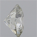 Natural Diamond 0.53 Carats, Round with Excellent Cut, J Color, SI1 Clarity and Certified by IGI