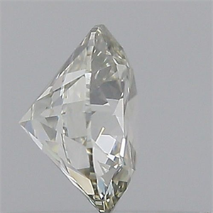 Picture of Natural Diamond 0.53 Carats, Round with Excellent Cut, J Color, SI1 Clarity and Certified by IGI