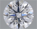 Natural Diamond 0.40 Carats, Round with Very Good Cut, D Color, SI2 Clarity and Certified by GIA