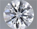 Natural Diamond 0.46 Carats, Round with Excellent Cut, H Color, VS1 Clarity and Certified by GIA