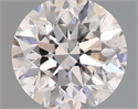 Natural Diamond 0.40 Carats, Round with Very Good Cut, D Color, SI2 Clarity and Certified by GIA