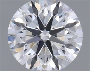 Picture of Natural Diamond 0.40 Carats, Round with Very Good Cut, E Color, SI1 Clarity and Certified by GIA