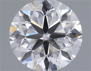 Picture of Natural Diamond 0.40 Carats, Round with Good Cut, E Color, SI2 Clarity and Certified by GIA