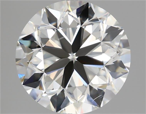 Picture of Natural Diamond 3.01 Carats, Round with Very Good Cut, H Color, VS2 Clarity and Certified by IGI