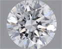 Natural Diamond 0.40 Carats, Round with Very Good Cut, D Color, VS2 Clarity and Certified by GIA