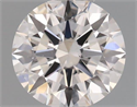 Natural Diamond 0.40 Carats, Round with Excellent Cut, G Color, VS2 Clarity and Certified by GIA