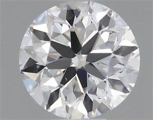 Picture of Natural Diamond 0.40 Carats, Round with Very Good Cut, G Color, I1 Clarity and Certified by GIA