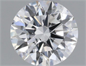 Natural Diamond 0.40 Carats, Round with Excellent Cut, G Color, VS2 Clarity and Certified by GIA