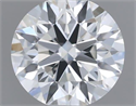 Natural Diamond 0.40 Carats, Round with Excellent Cut, E Color, VS1 Clarity and Certified by GIA