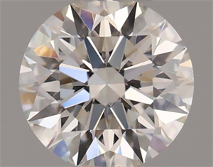 Picture of Natural Diamond 0.40 Carats, Round with Excellent Cut, G Color, VVS1 Clarity and Certified by GIA