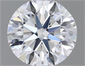 Natural Diamond 0.40 Carats, Round with Very Good Cut, H Color, VVS2 Clarity and Certified by GIA