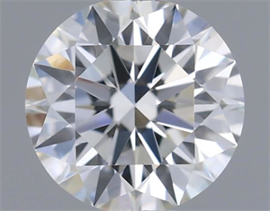 Picture of Natural Diamond 0.40 Carats, Round with Excellent Cut, J Color, VS1 Clarity and Certified by GIA