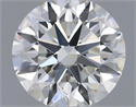 Natural Diamond 0.40 Carats, Round with Very Good Cut, J Color, SI1 Clarity and Certified by GIA