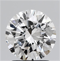 Natural Diamond 1.41 Carats, Round with Excellent Cut, E Color, VVS2 Clarity and Certified by GIA