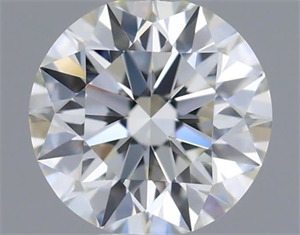 Picture of Natural Diamond 0.40 Carats, Round with Excellent Cut, K Color, VVS1 Clarity and Certified by GIA