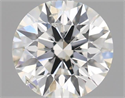 Natural Diamond 0.40 Carats, Round with Excellent Cut, H Color, SI1 Clarity and Certified by IGI