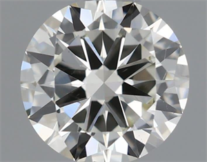 Picture of Natural Diamond 0.40 Carats, Round with Very Good Cut, I Color, VS2 Clarity and Certified by IGI