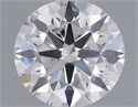 Natural Diamond 0.40 Carats, Round with Excellent Cut, F Color, SI1 Clarity and Certified by GIA