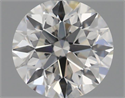 Natural Diamond 0.60 Carats, Round with Very Good Cut, J Color, VS2 Clarity and Certified by GIA