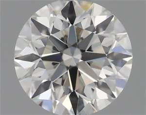 Picture of Natural Diamond 0.60 Carats, Round with Very Good Cut, J Color, VS2 Clarity and Certified by GIA