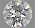 Natural Diamond 0.40 Carats, Round with Excellent Cut, I Color, VS2 Clarity and Certified by GIA