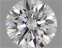 Natural Diamond 0.40 Carats, Round with Excellent Cut, D Color, SI1 Clarity and Certified by GIA