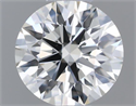 Natural Diamond 0.41 Carats, Round with Excellent Cut, K Color, IF Clarity and Certified by GIA