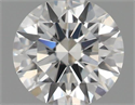 Natural Diamond 0.42 Carats, Round with Excellent Cut, H Color, VS1 Clarity and Certified by GIA