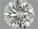 Natural Diamond 0.41 Carats, Round with Excellent Cut, J Color, VVS1 Clarity and Certified by GIA