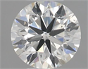 Natural Diamond 0.41 Carats, Round with Very Good Cut, K Color, VS2 Clarity and Certified by GIA