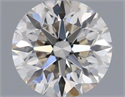 Natural Diamond 0.50 Carats, Round with Excellent Cut, K Color, VS2 Clarity and Certified by GIA