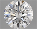 Natural Diamond 0.43 Carats, Round with Excellent Cut, F Color, VS2 Clarity and Certified by GIA