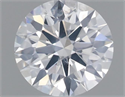 Natural Diamond 0.43 Carats, Round with Excellent Cut, E Color, I1 Clarity and Certified by GIA