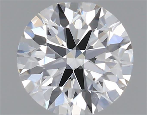 Picture of Natural Diamond 0.43 Carats, Round with Excellent Cut, F Color, SI1 Clarity and Certified by GIA