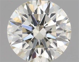 Picture of Natural Diamond 0.40 Carats, Round with Excellent Cut, K Color, VS2 Clarity and Certified by IGI