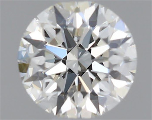 Picture of Natural Diamond 0.46 Carats, Round with Excellent Cut, J Color, VS1 Clarity and Certified by GIA