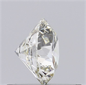 Natural Diamond 0.52 Carats, Round with Excellent Cut, K Color, VVS2 Clarity and Certified by GIA