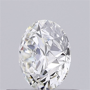 Picture of Natural Diamond 0.60 Carats, Round with Excellent Cut, I Color, SI2 Clarity and Certified by GIA